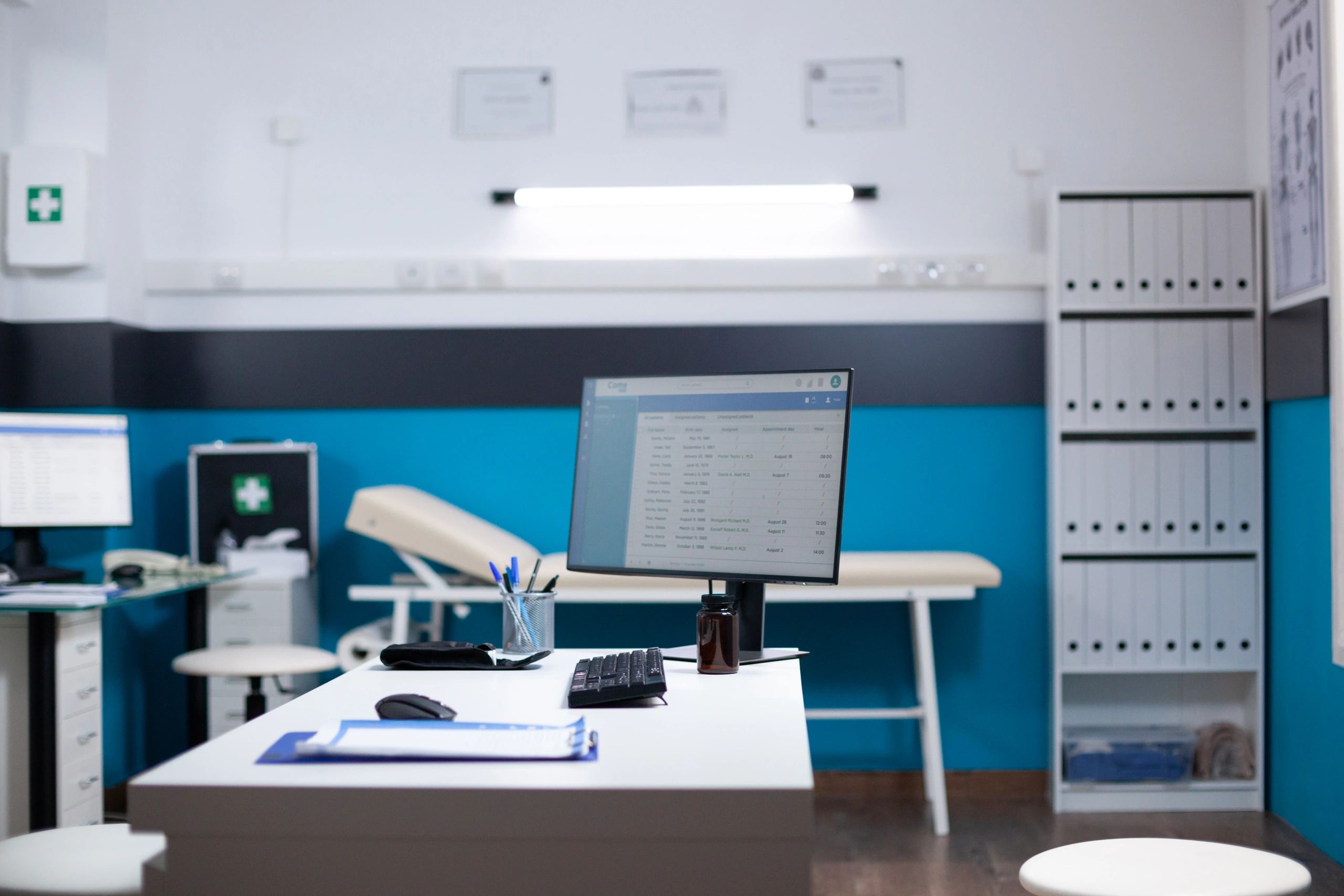 Medical office and professional IT support environment in Prosper Texas.